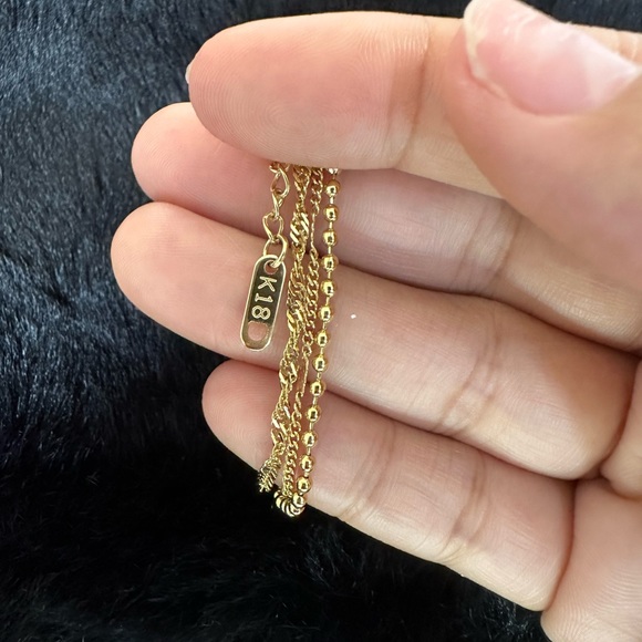 Layered Cross Necklace 18K Gold Plated - each sold separately - Picture 4 of 7